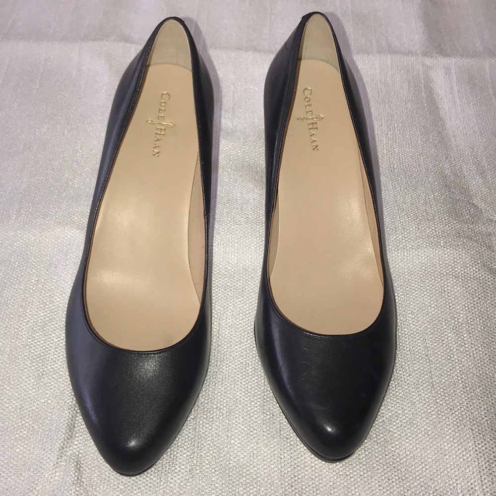 Cole Haan Black Margot Pumps